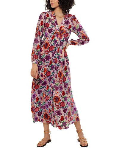 HALE BOB HALE BOB SILK-BLEND MAXI DRESS