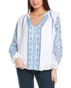 Hale Bob Sloane Top In Blue