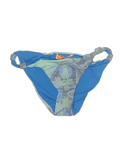 Pre-owned Hale Bob Swimsuit Bottoms In Blue