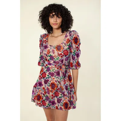Hale Bob Talora Silk Dress In Multi