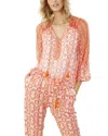 Hale Bob Tie Silk-blend Top In Multi