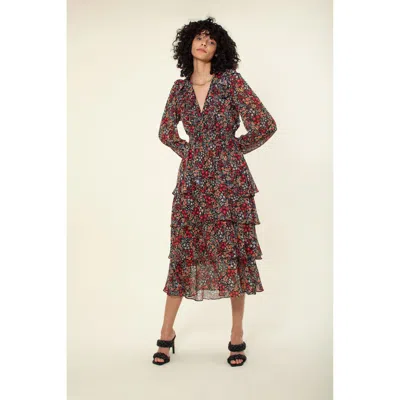 Hale Bob Tiffany Dress In Multi
