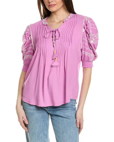 Hale Bob Top In Purple