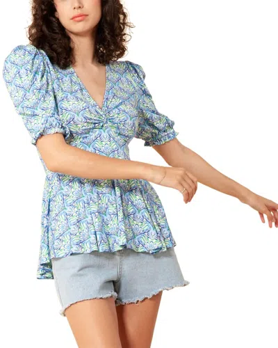 Hale Bob Top In Blue