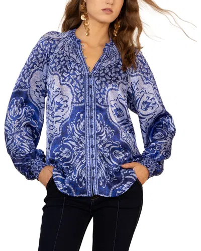 Hale Bob Top In Blue
