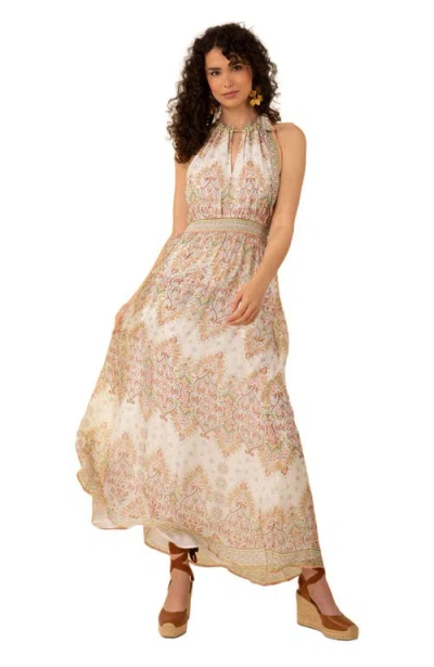 Hale Bob Vera Halter Maxi Dress