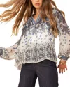Hale Bob Washed Chiffon Silk-blend Cami Top