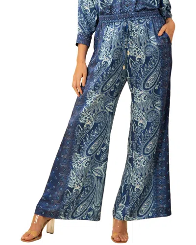Hale Bob Winter Silk-blend Pant
