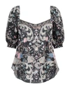 Hale Bob Woman Top Black Size S Polyester In Black