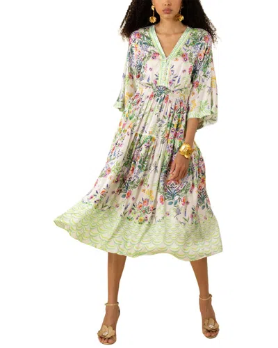 Hale Bob Zahra Midi Dress In Multi