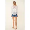 Hale Bob Zuri Solid Top In White