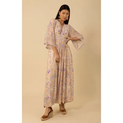 Halebob Abby Maxi Dress In Beige