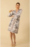 Halebob Amaia Jersey Dress In Beige