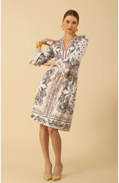 Halebob Amaia Jersey Dress In Beige