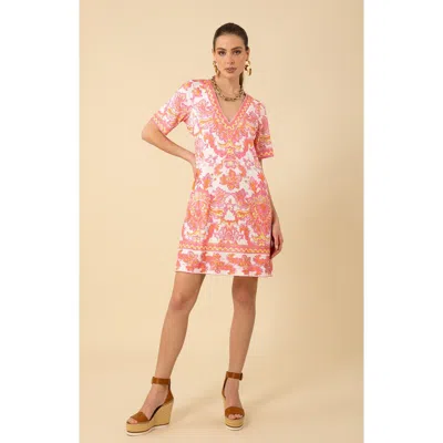 Halebob Bethany Jersey Dress In Pink