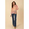Halebob Calliope Voile Top In Pink