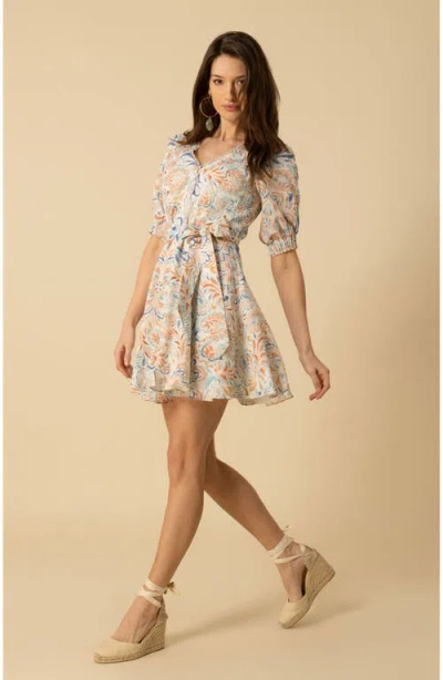 Halebob Faye Linen Dress In Beige