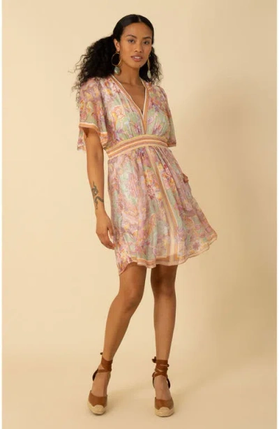 Halebob Jaliyah Chiffon Dress In Green