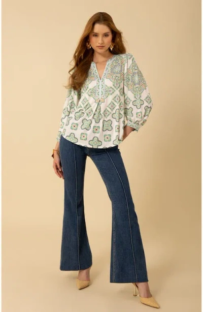 Halebob Kataleya Jersey Top In Lime