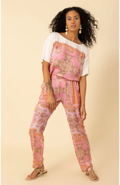 Halebob Katie Cargo Pants In Coral