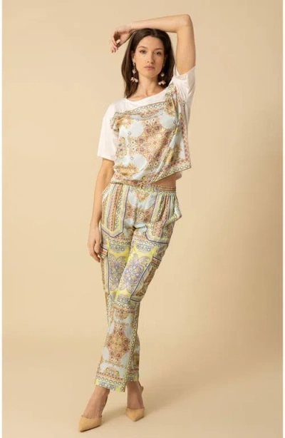 Halebob Katie Cargo Pants In Turquoise