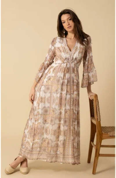 Halebob Mara Maxi Dress In Ivory
