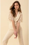 Halebob Oakleigh Crochet Top In Ivory