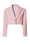 Halewski Blazer Pola Pink Peach