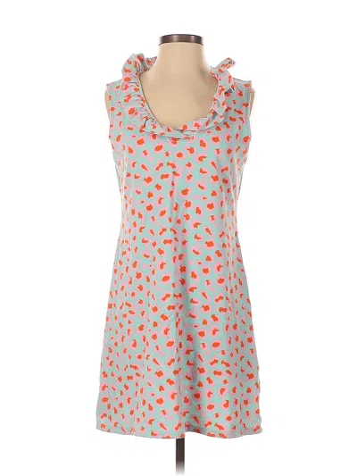 Pre-owned Haley And The Hound Casual Dress In Blue