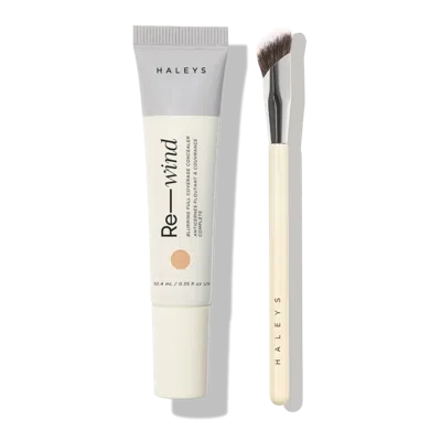 Haleys Beauty Full Coverage Concealer & Brush Set - Medium/dark - Neutral