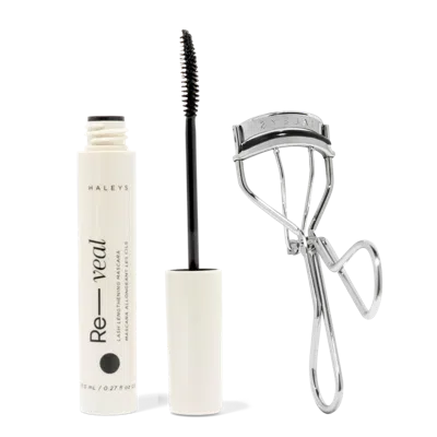 Haleys Beauty Lash Lift Curler + Curl-holding Lengthening Mascara Duo - Black