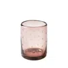 Half Past Seven Pink Starry Night Rocks Glass — Amethyst In Pink