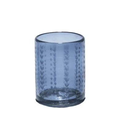 Half Past Seven Signature Seven Rocks Glasses — French Blue