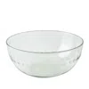 Half Past Seven White Signature Seven Large Bowl — Clear In White