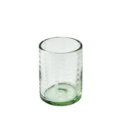 Half Past Seven White Signature Seven Rocks Glass — Clear