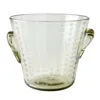 Half Past Seven White Signature Seven Wine Bucket — Clear In White
