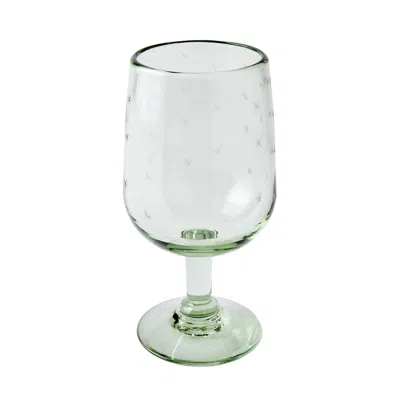 Half Past Seven White Starry Night Goblet — Clear In Transparent