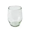 Half Past Seven White Starry Night Stemless Wine Glass — Clear In Transparent