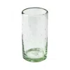 Half Past Seven White Starry Night Water Glass — Clear In White