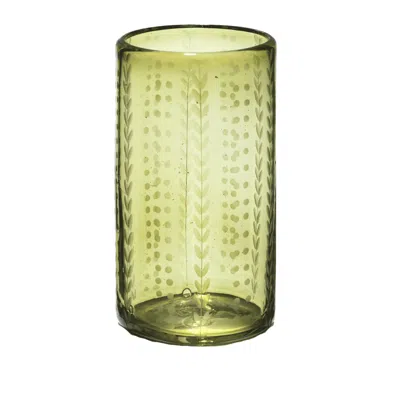 Half Past Seven Yellow Signature Seven Water Glass — Citron