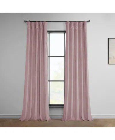 Half Price Drapes Cinema Red Heritage Plush Velvet Room Darkening Curtain
