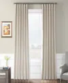 Half Price Drapes Fresh Khaki French Linen Room Darkening Curtain In Beige,tan