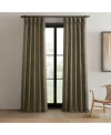 Half Price Drapes Ivory Raw Weave Linen Curtains 2 Panels Rod Pocket Window Curtains Drapes