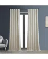 Half Price Drapes Light Greige Solid Cotton Hotel Blackout Curtain In Beige,tan