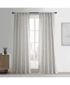 Half Price Drapes Light Sand Simply Faux Linen Curtain Pair (2 Panels) In Cream