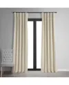Half Price Drapes Neutral Ground Signature Velvet Blackout Curtain