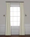 Half Price Drapes Neutral Ground Signature Velvet Blackout Curtain In Cream