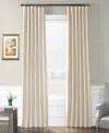 Half Price Drapes Oat Cream Textured Bellino Room Darkening Curtain In Cream