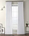 Half Price Drapes Pillow White Heritage Plush Velvet Room Darkening Curtain