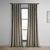 Half Price Drapes Pillow White Heritage Plush Velvet Room Darkening Curtain